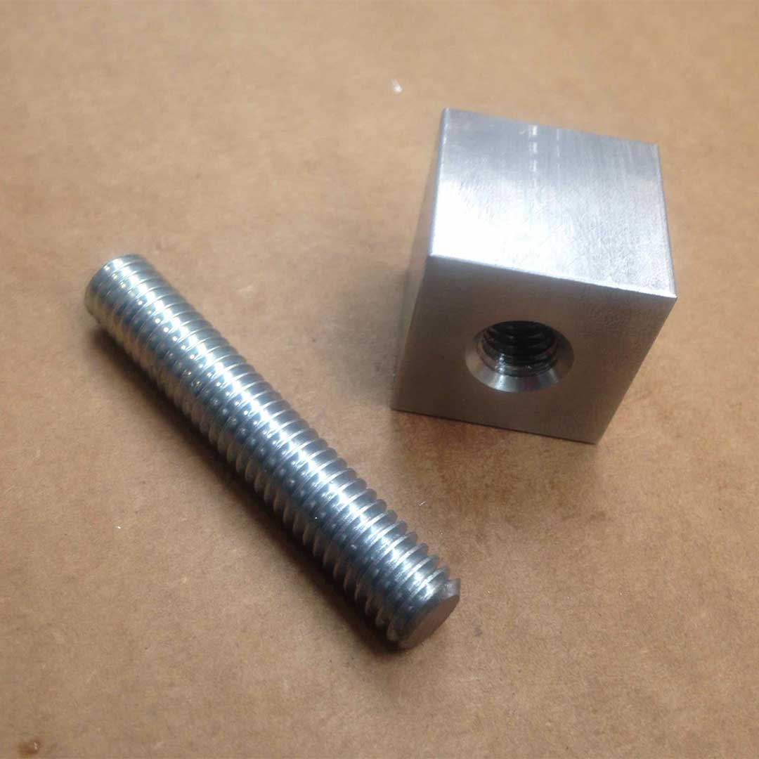Machine Shop: Make a Nut (Intro to the Mill)